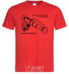Men's T-Shirt Javelin red фото