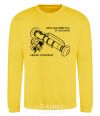 Sweatshirt Javelin yellow фото