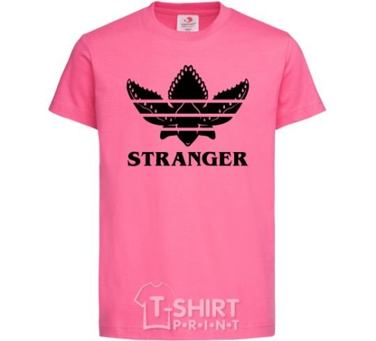 Детская футболка Stranger things adidas Ярко-розовый фото