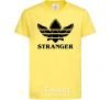Детская футболка Stranger things adidas Лимонный фото