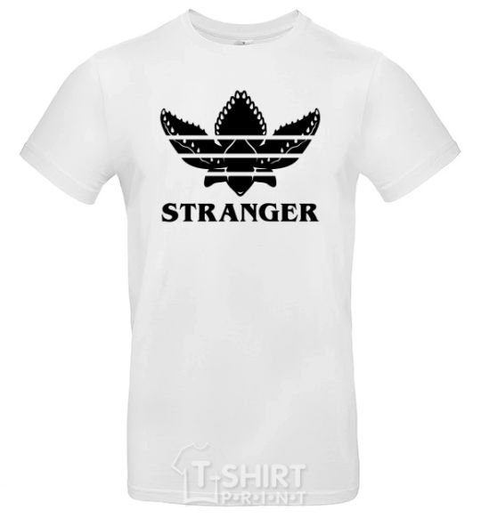 Men's T-Shirt Stranger things adidas White фото