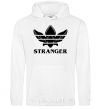 Men`s hoodie Stranger things adidas White фото