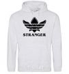 Men`s hoodie Stranger things adidas sport-grey фото