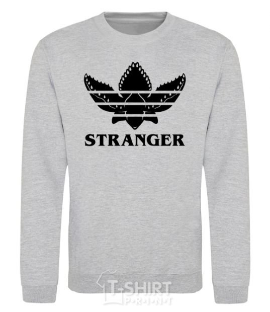 Sweatshirt Stranger things adidas sport-grey фото