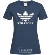 Женская футболка Stranger things adidas Темно-синий фото