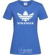 Женская футболка Stranger things adidas Ярко-синий фото