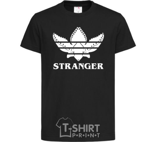 Kids T-shirt Stranger things adidas black фото
