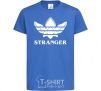 Детская футболка Stranger things adidas Ярко-синий фото
