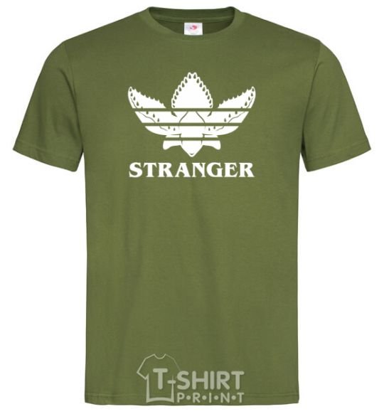 Men's T-Shirt Stranger things adidas millennial-khaki фото