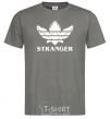 Men's T-Shirt Stranger things adidas dark-grey фото