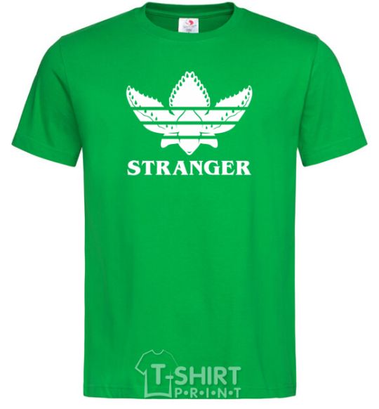 Men's T-Shirt Stranger things adidas kelly-green фото