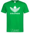 Men's T-Shirt Stranger things adidas kelly-green фото