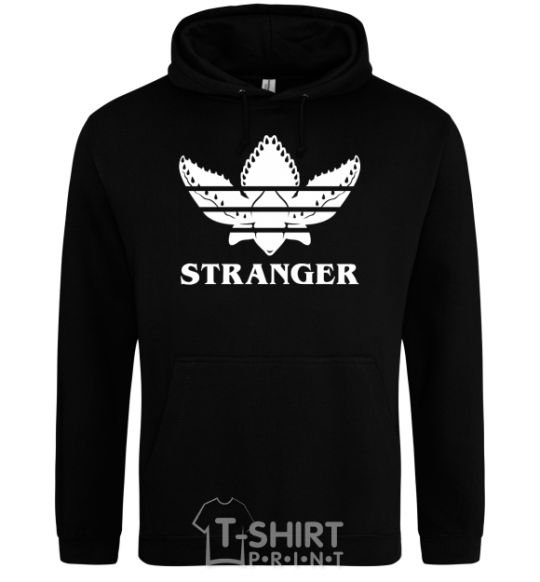 Мужская толстовка (худи) Stranger things adidas Черный фото