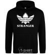 Мужская толстовка (худи) Stranger things adidas Черный фото