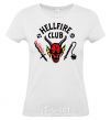 Women's T-shirt Hellfire Club White фото