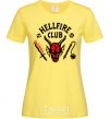 Women's T-shirt Hellfire Club cornsilk фото