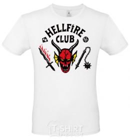 Men's T-Shirt Hellfire Club White фото