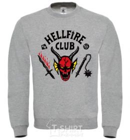 Sweatshirt Hellfire Club sport-grey фото