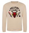 Sweatshirt Hellfire Club sand фото