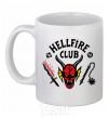 Ceramic mug Hellfire Club White фото