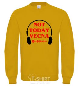 Sweatshirt Stranger Things Vecna yellow фото