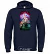 Men`s hoodie Stranger Things Starcourt Mall navy-blue фото