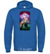 Men`s hoodie Stranger Things Starcourt Mall royal фото