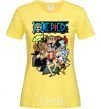 Women's T-shirt One piece anime cornsilk фото