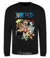 Sweatshirt One piece anime black фото