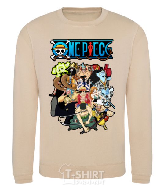 Sweatshirt One piece anime sand фото