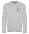 Sweatshirt One piece skull sport-grey фото