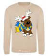 Sweatshirt Striped deer Ukrainian sand фото