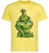 Men's T-Shirt Ukrainian garlanded grinch cornsilk фото