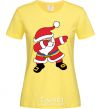 Женская футболка Hype Santa український Лимонный фото