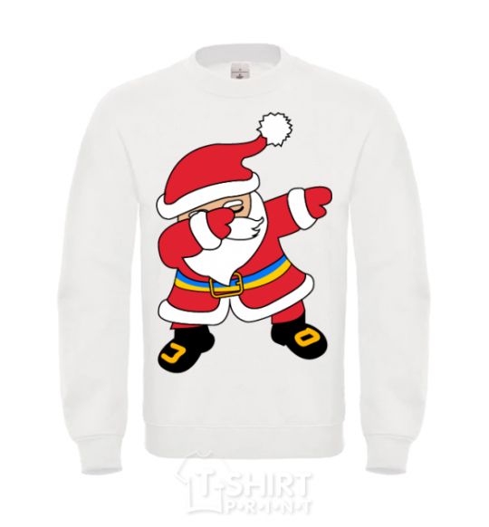 Sweatshirt Hype Santa Ukrainian White фото