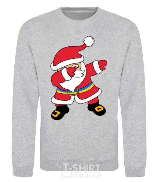 Sweatshirt Hype Santa Ukrainian sport-grey фото