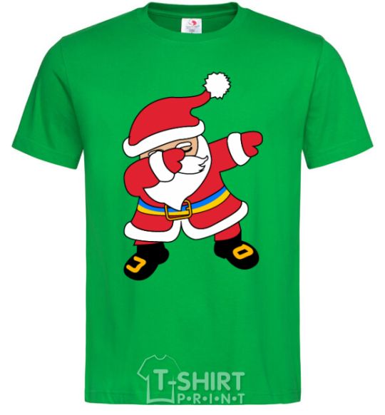 Men's T-Shirt Hype Santa Ukrainian kelly-green фото