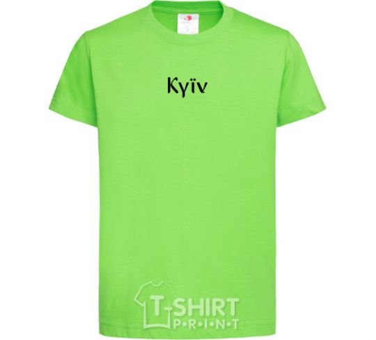 Kids T-shirt Kyїv orchid-green фото