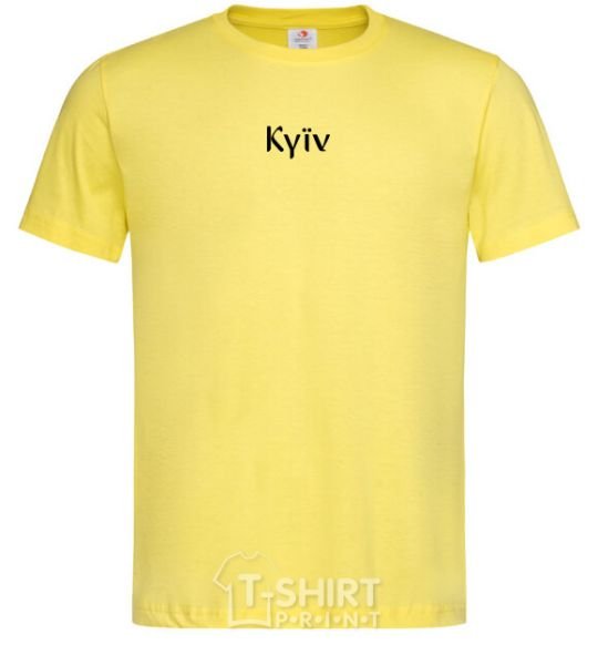 Men's T-Shirt Kyїv cornsilk фото