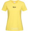 Женская футболка Kyїv Лимонный фото