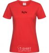 Women's T-shirt Kyїv red фото