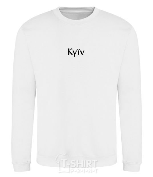 Sweatshirt Kyїv White фото