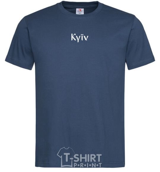 Men's T-Shirt Kyїv navy-blue фото