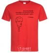 Men's T-Shirt Stepan Bandera red фото