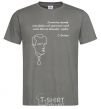 Men's T-Shirt Stepan Bandera dark-grey фото