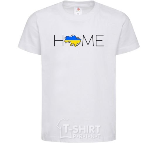 Kids T-shirt Ukraine home White фото