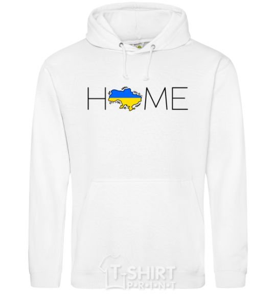Men`s hoodie Ukraine home White фото