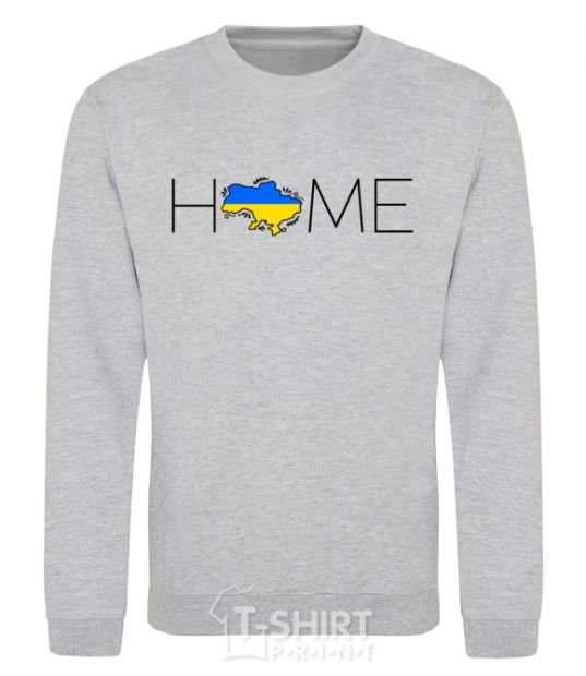 Sweatshirt Ukraine home sport-grey фото