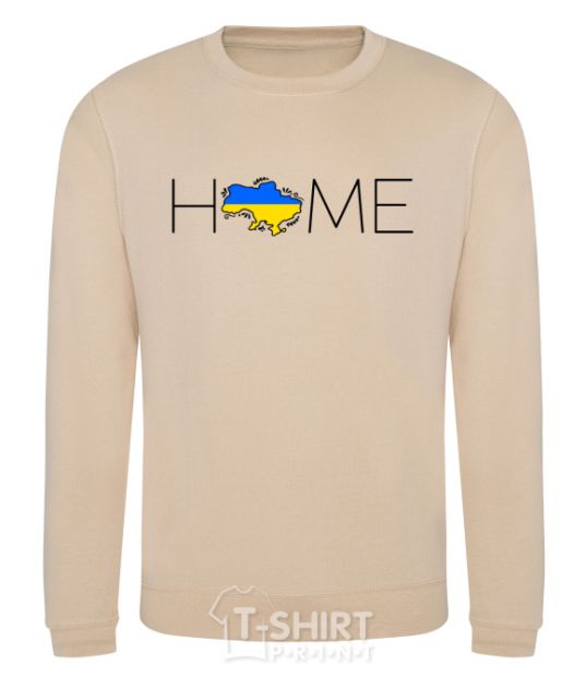 Sweatshirt Ukraine home sand фото