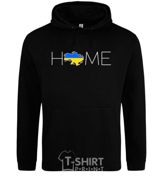 Men`s hoodie Ukraine home black фото